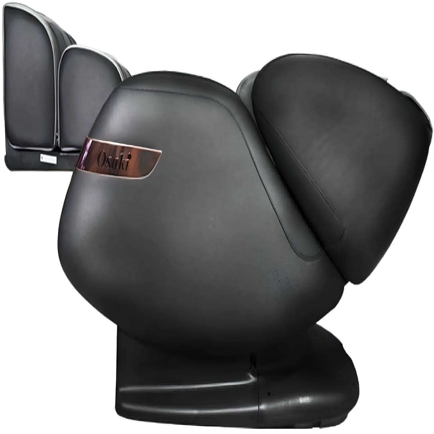 Osaki OS Champ Zero Gravity Full Body Massage Chair Recliner with L-Track, Airbags, Foot Rollers, and Bluetooth Audio - Cream/Taupe