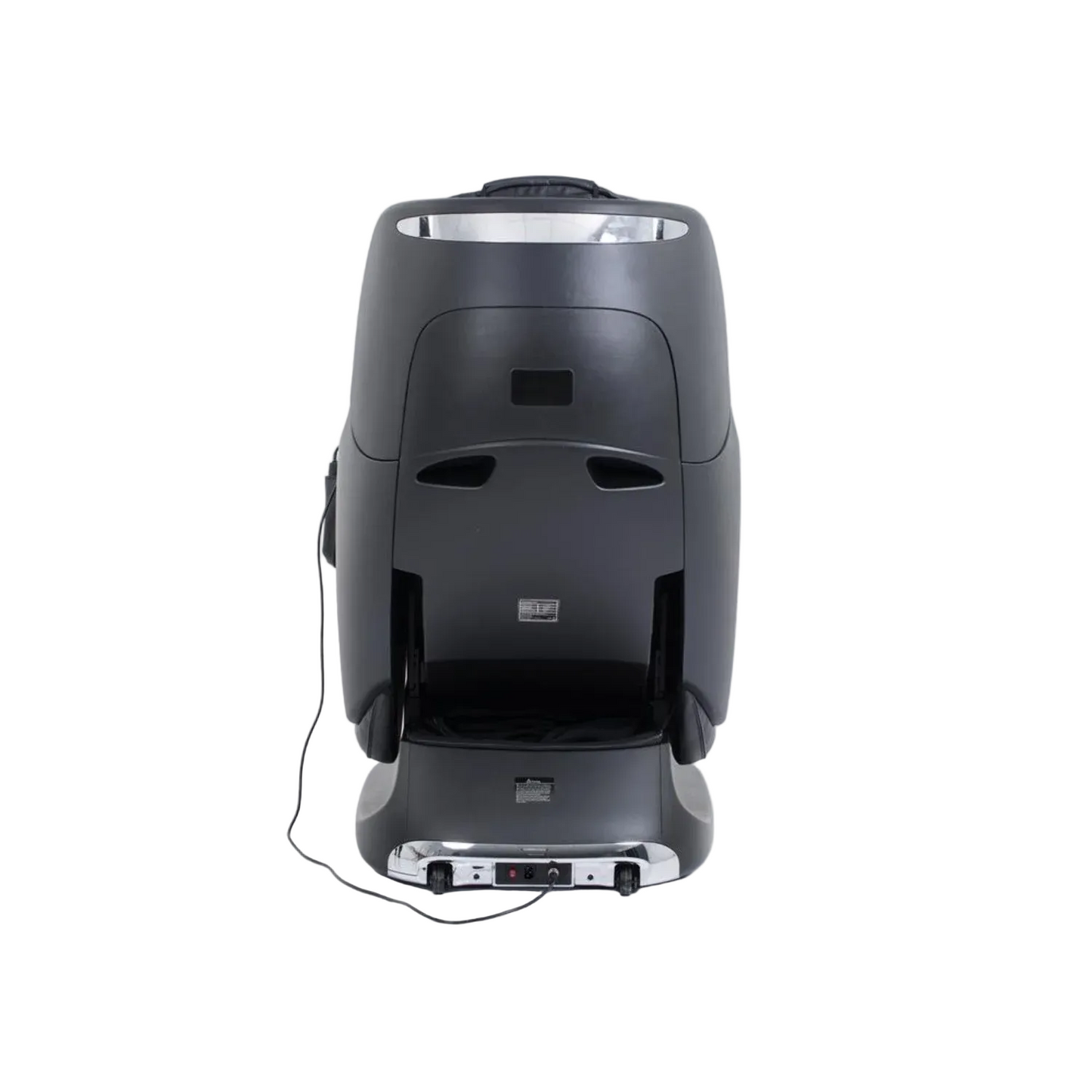 Best Master Furniture Elvis Premium Full Body Massage Chair with Zero Gravity and Bluetooth Speakers - Black Faux Leather