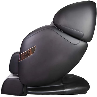Osaki OS Champ Zero Gravity Full Body Massage Chair Recliner with L-Track, Airbags, Foot Rollers, and Bluetooth Audio - Cream/Taupe